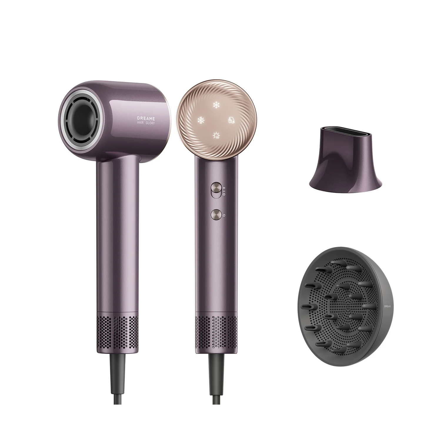 Asciugacapelli Dreame Hair Glory Combo Viola