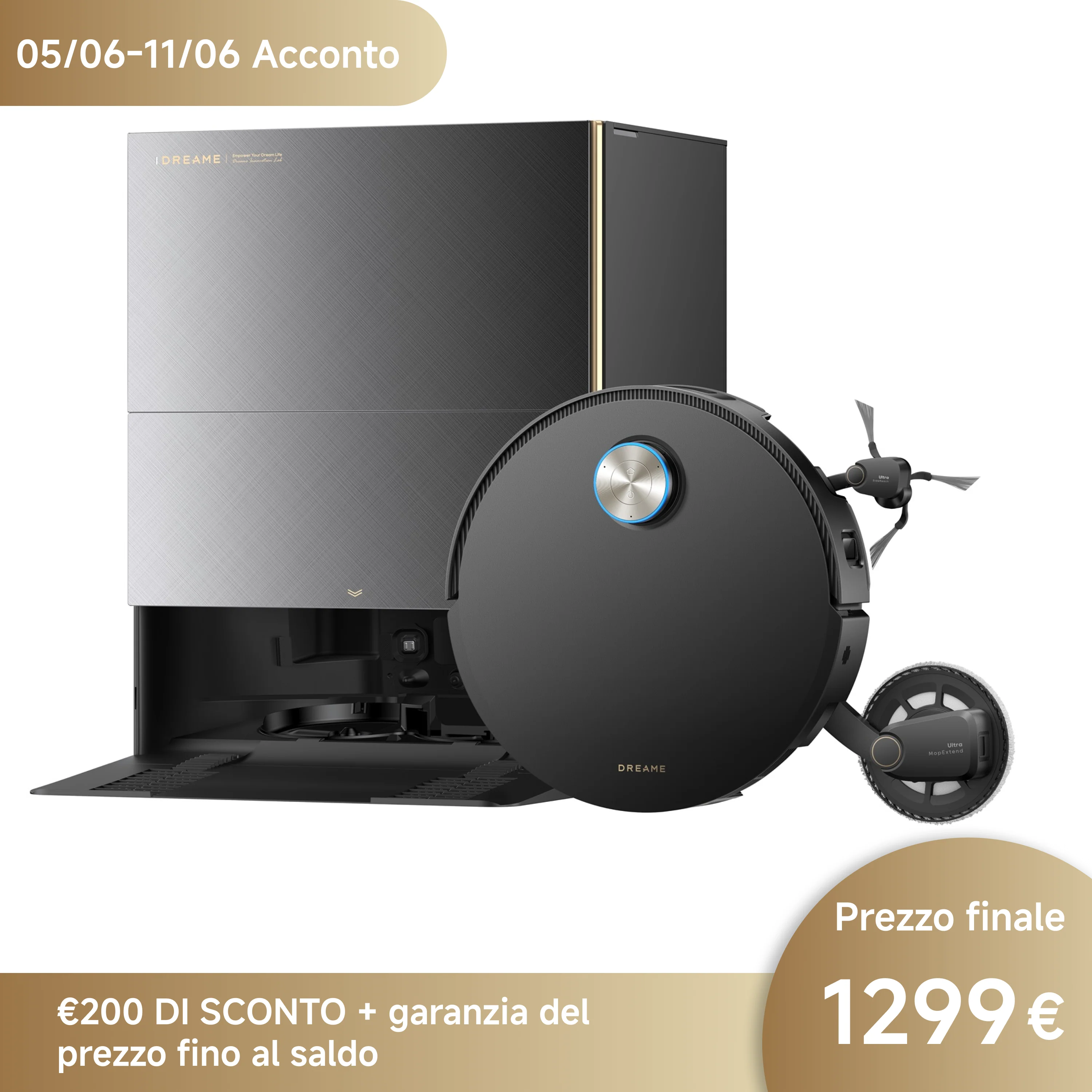 Dreame Robot Aspirapolvere X60 Pro Ultra Complete Acconto - Image 2